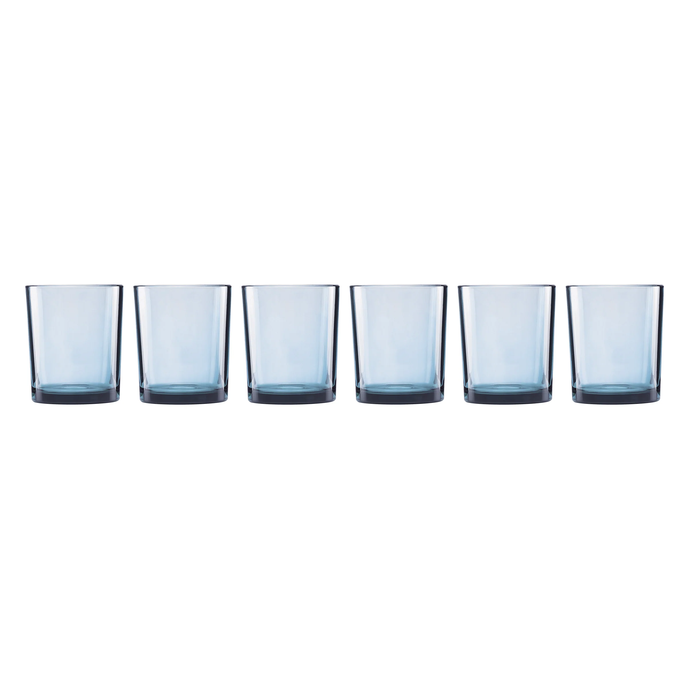 Stackables Blue Tall Drinkware, Set of 6