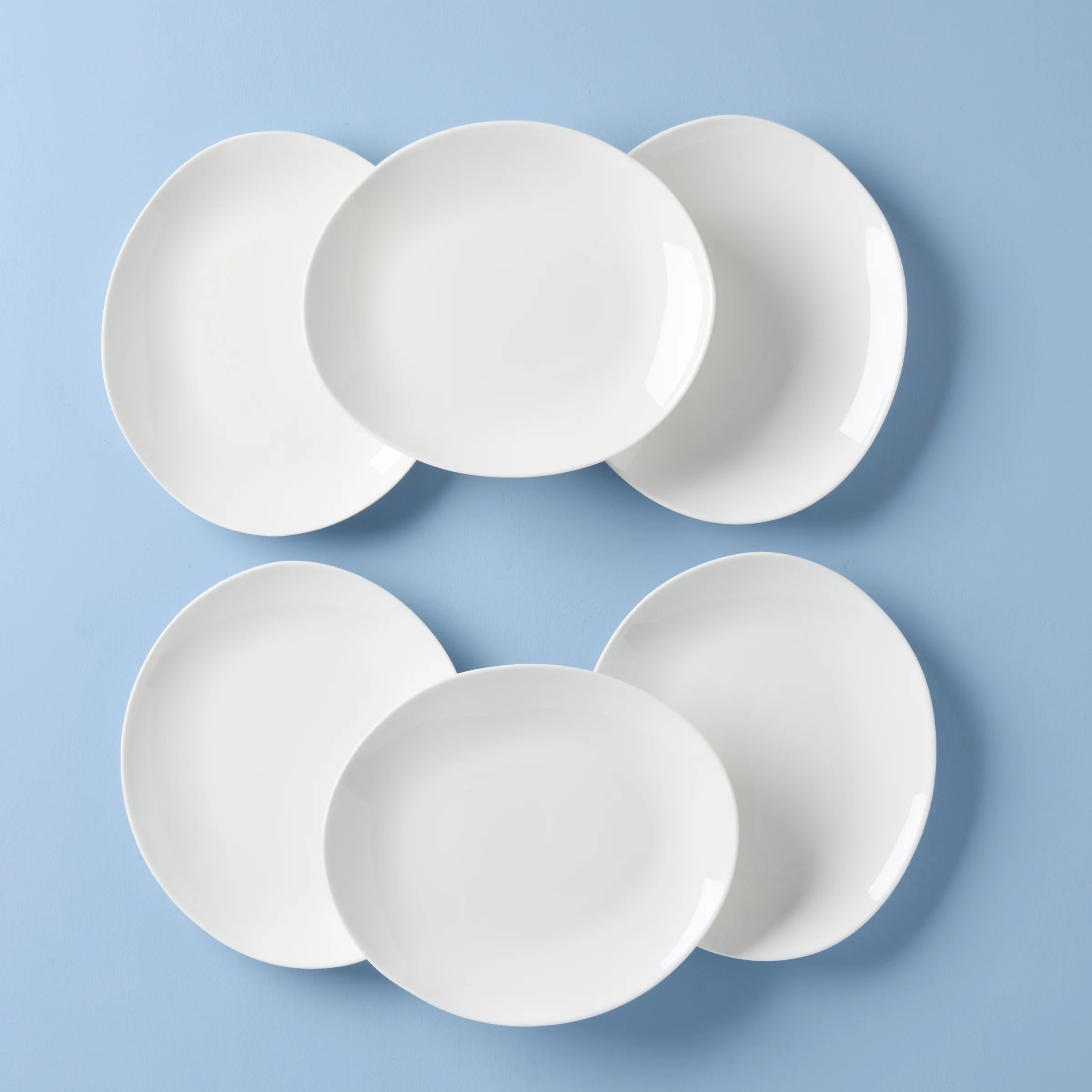 Studio 1414 Curve Accent Plates, Set of 6