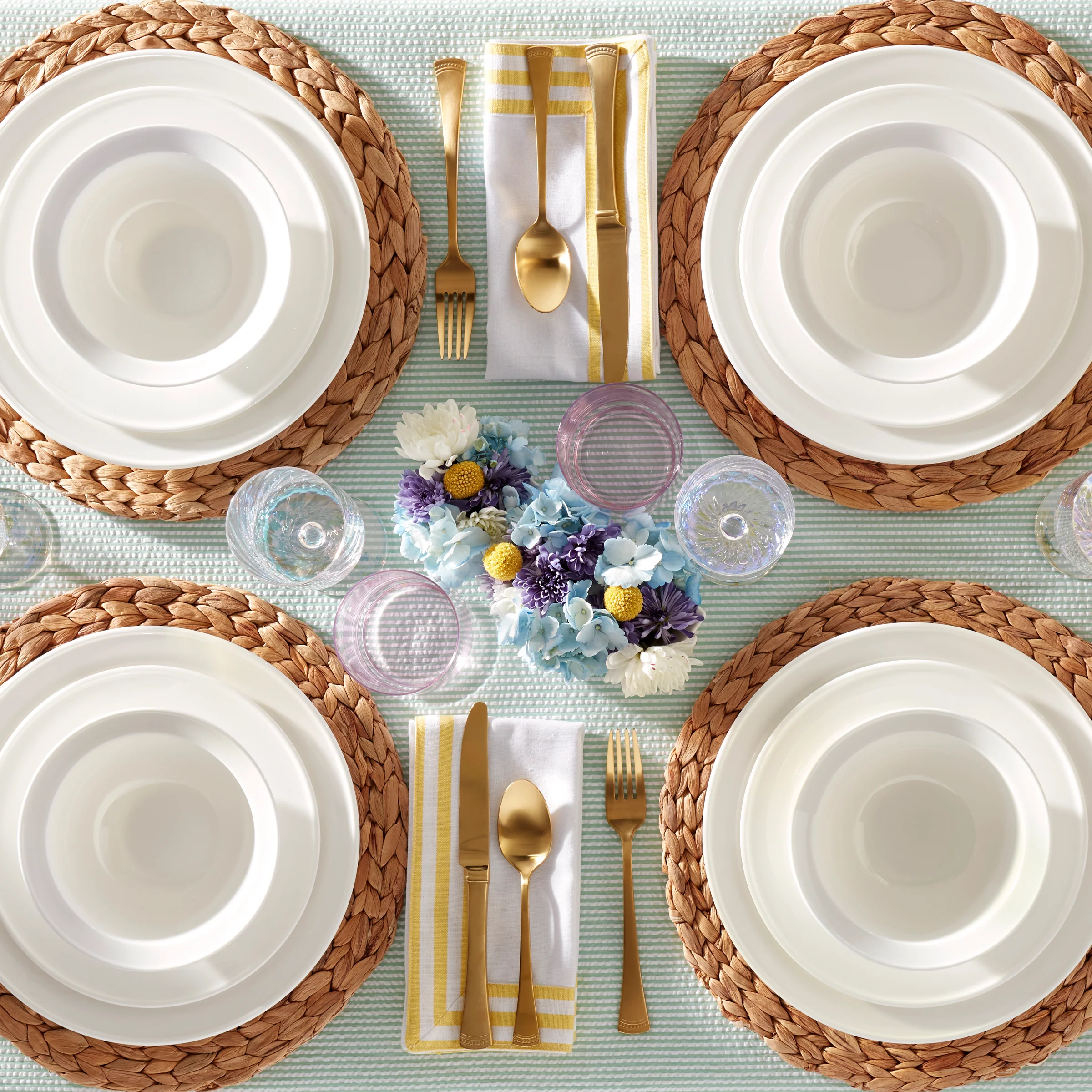 Studio 1414 Rimmed Accent Plates, Set of 6 - Image 2