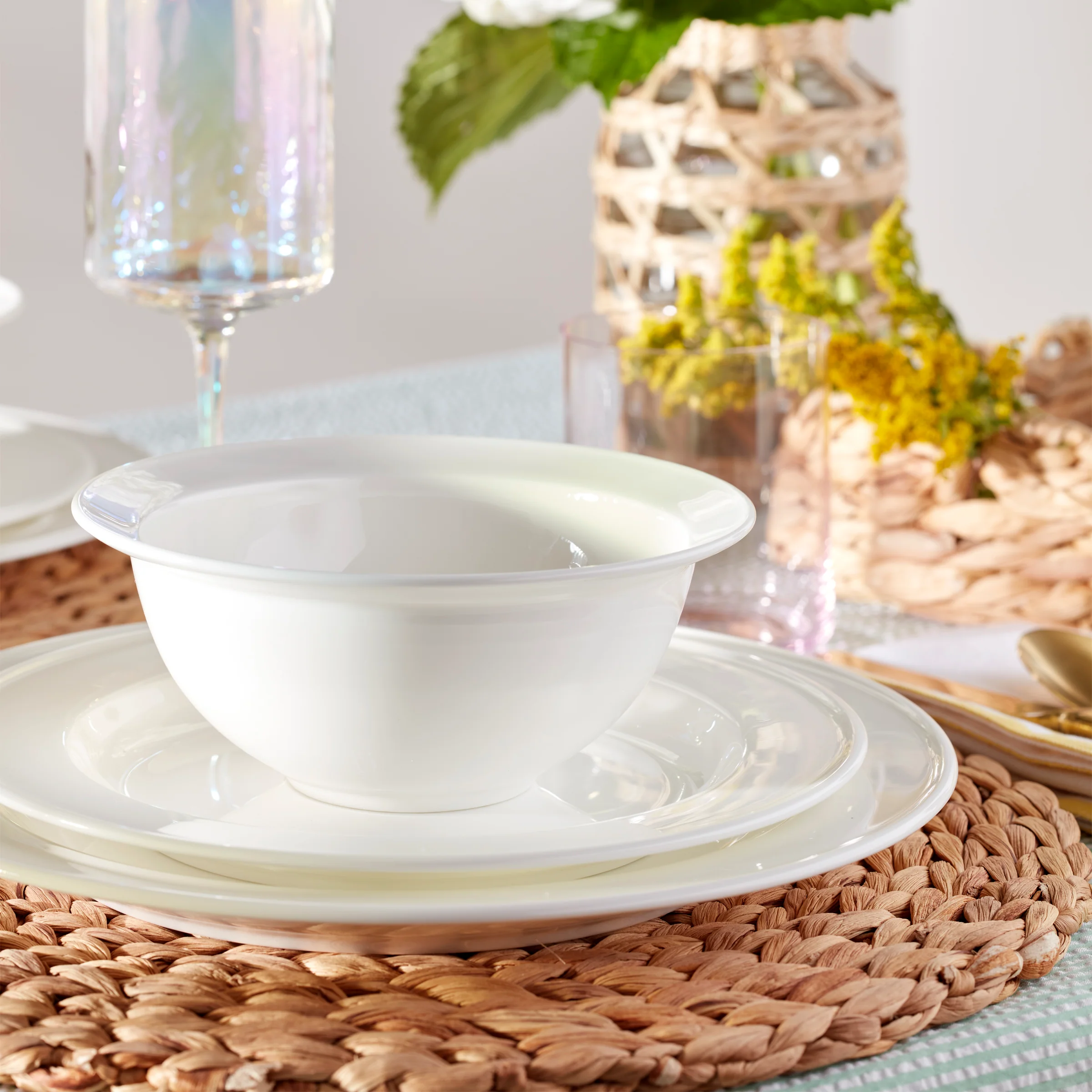 Studio 1414 Rimmed Accent Plates, Set of 6 - Image 3