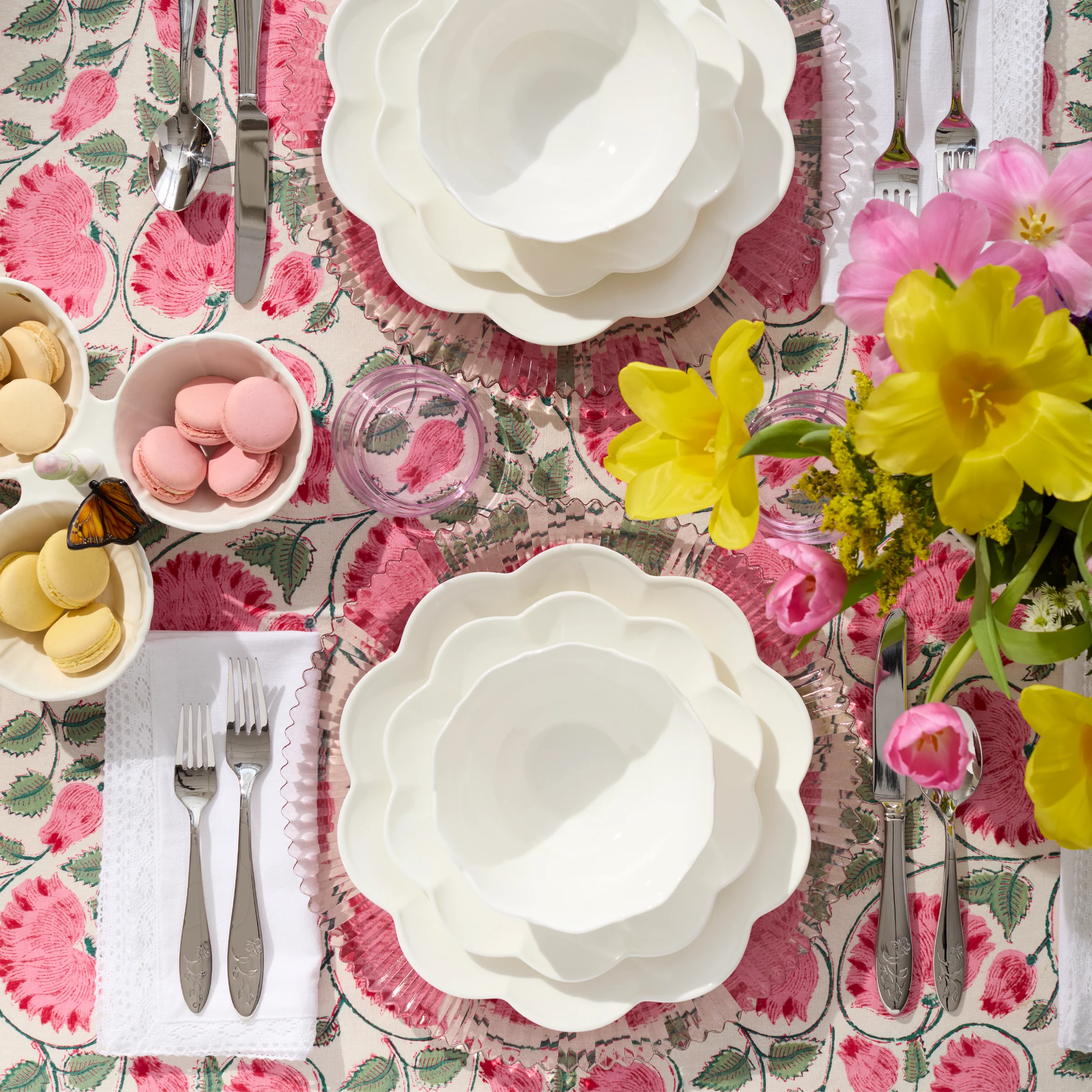Studio 1414 Scallop Dinner Plates, Set of 6 - Image 2