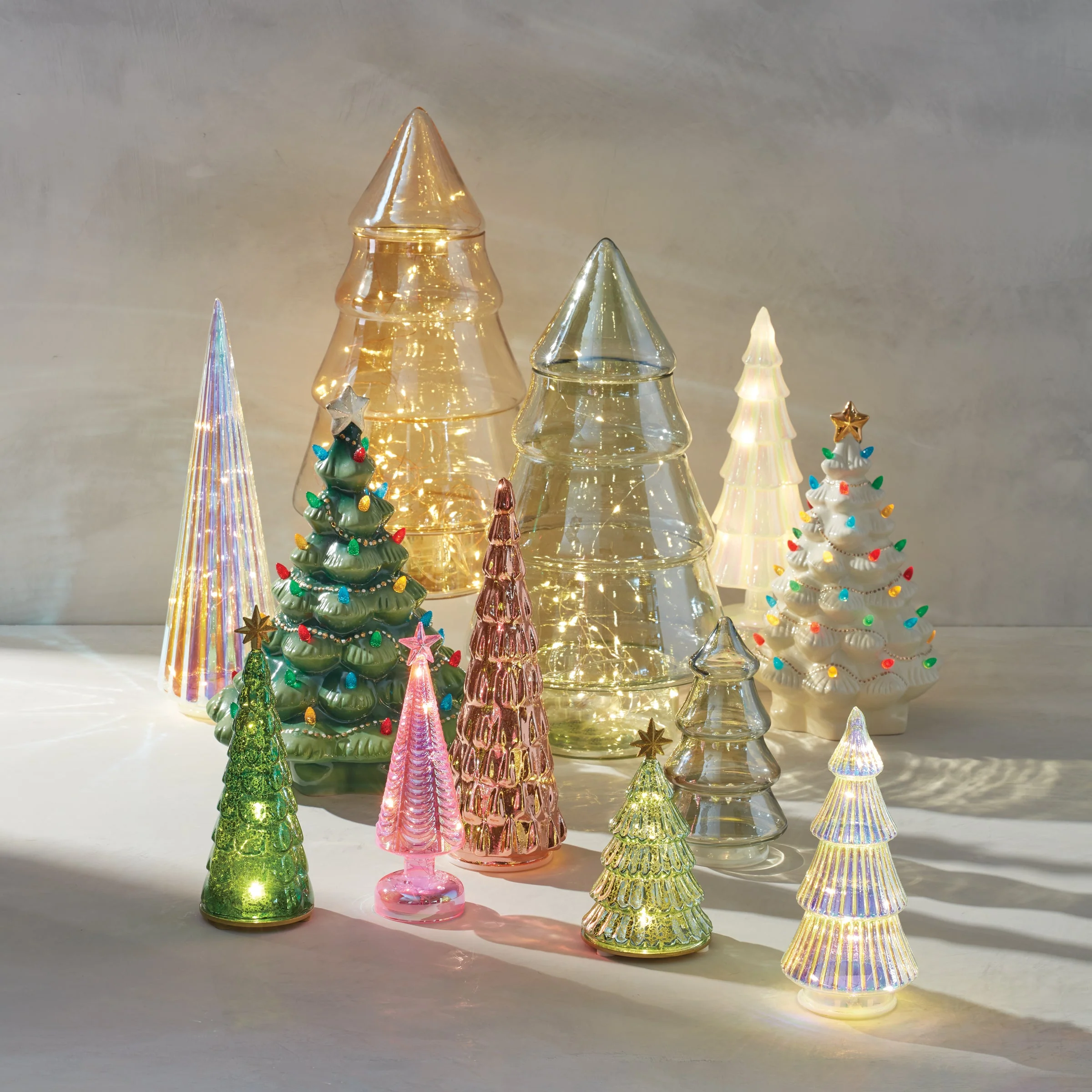 Treasured Traditions Ivory Lit Tree - Image 2