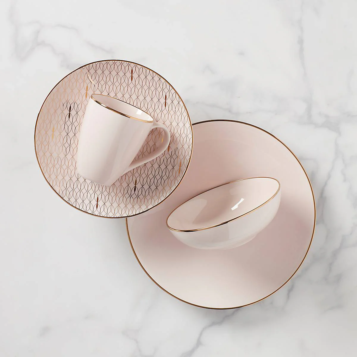 Trianna Blush 4-Piece Place Setting
