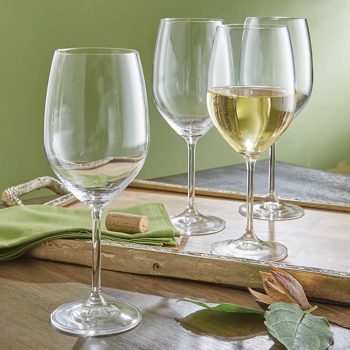 Tuscany Classics White Wine Glasses, Set of 6 - Image 3