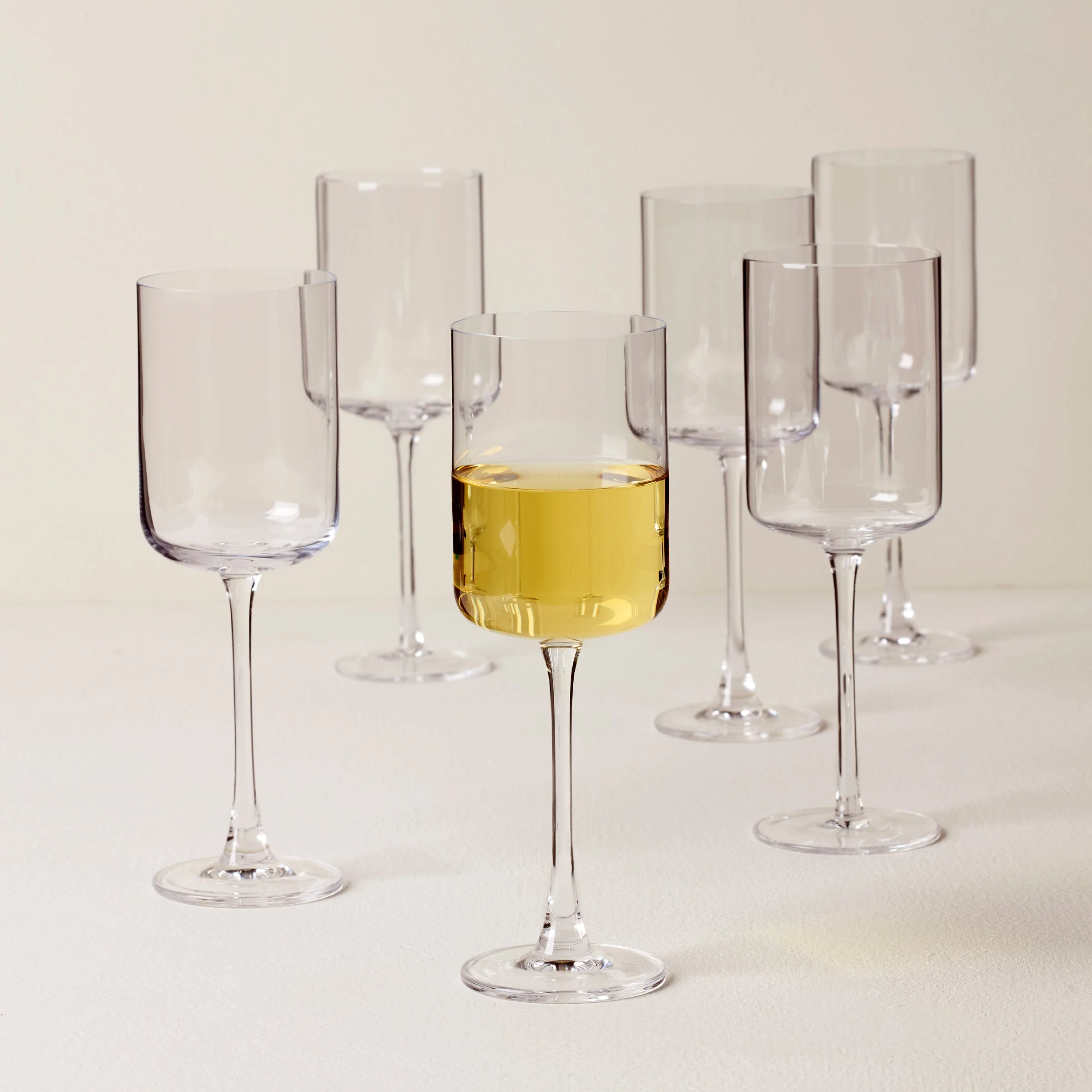 Tuscany Classics Straight White Wine Glasses, Set of 6 - Image 2
