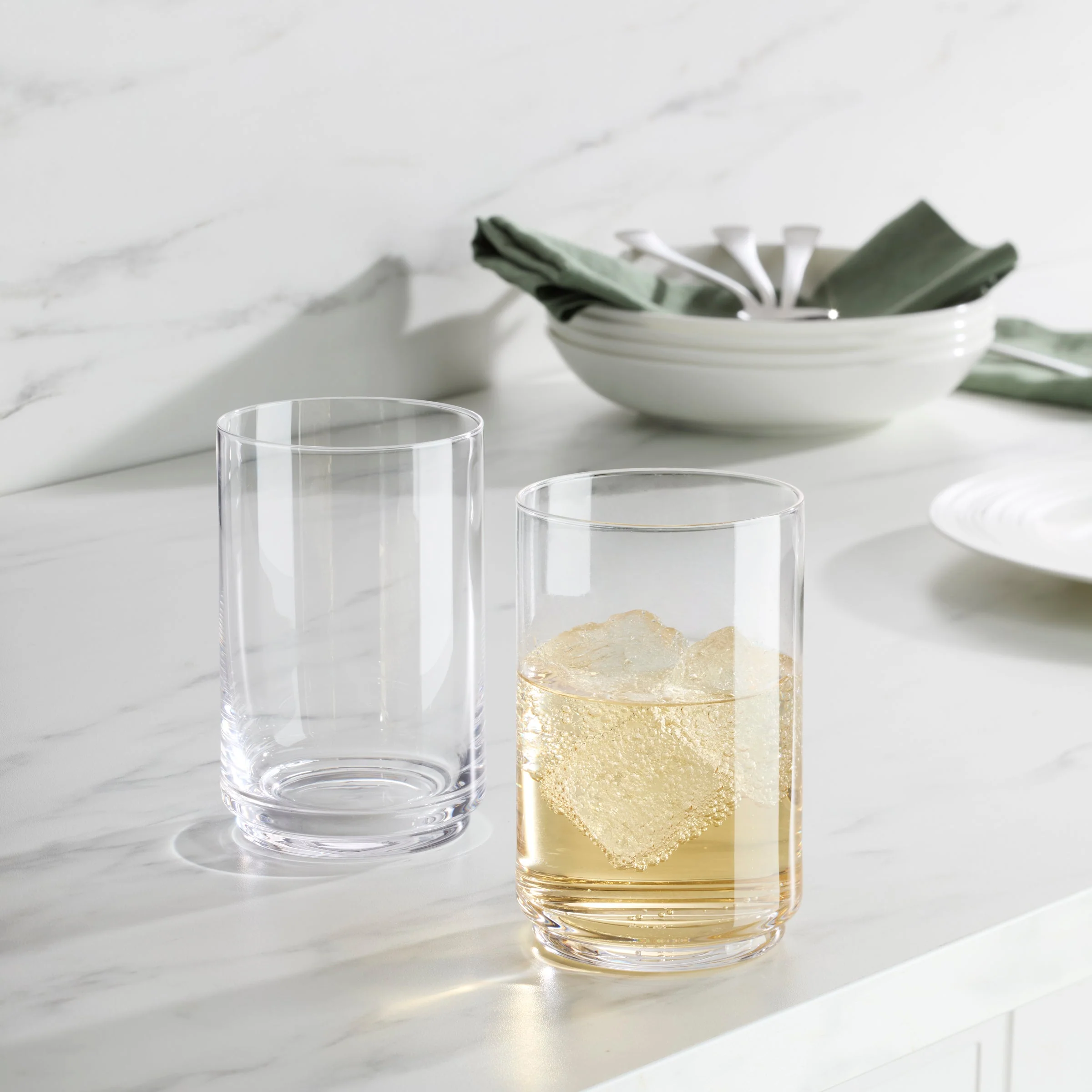 Tuscany Stackable Glass Coolers, Set of 6 - Image 3