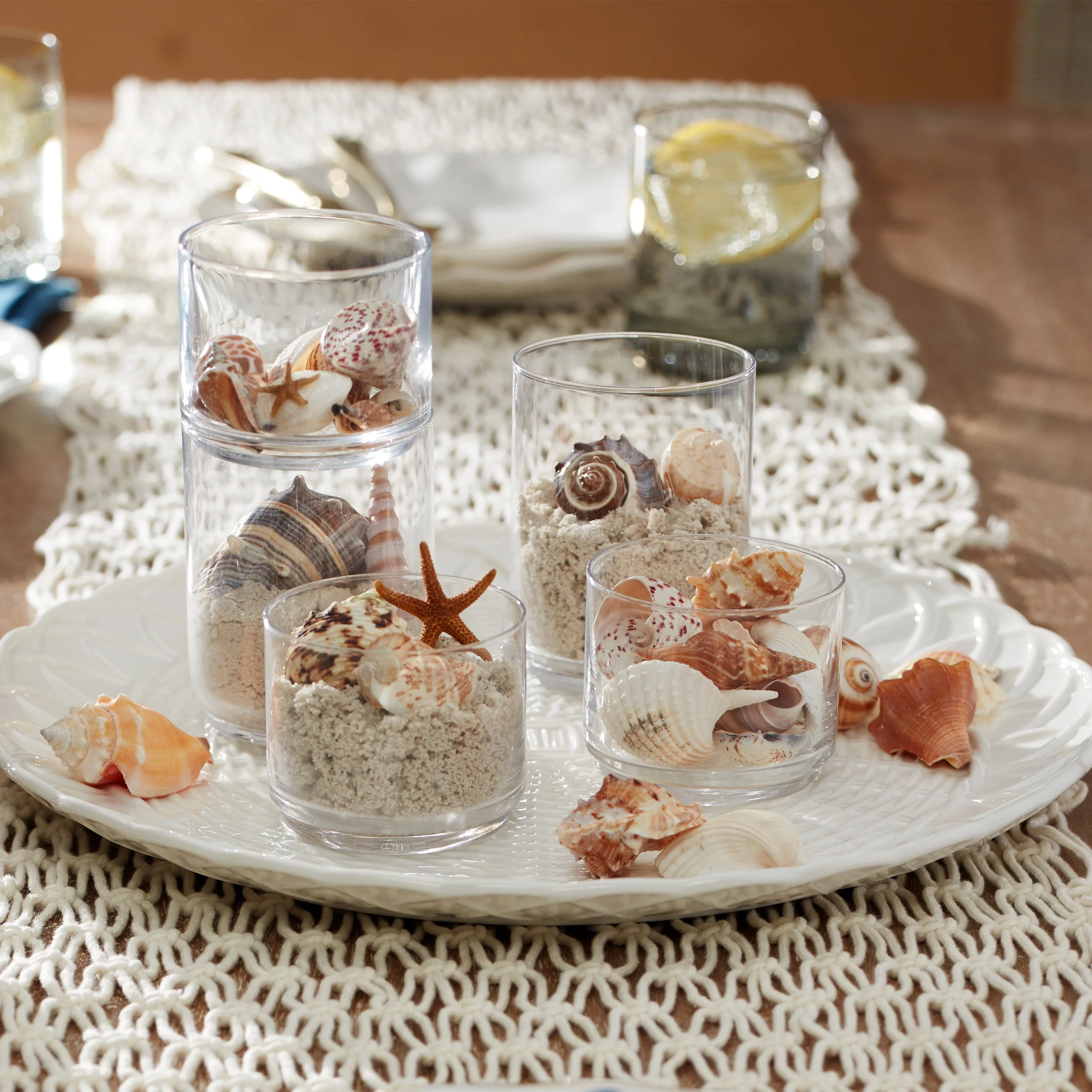 Tuscany Classics Stackable Clear Tall Glasses, Set of 6 - Image 7