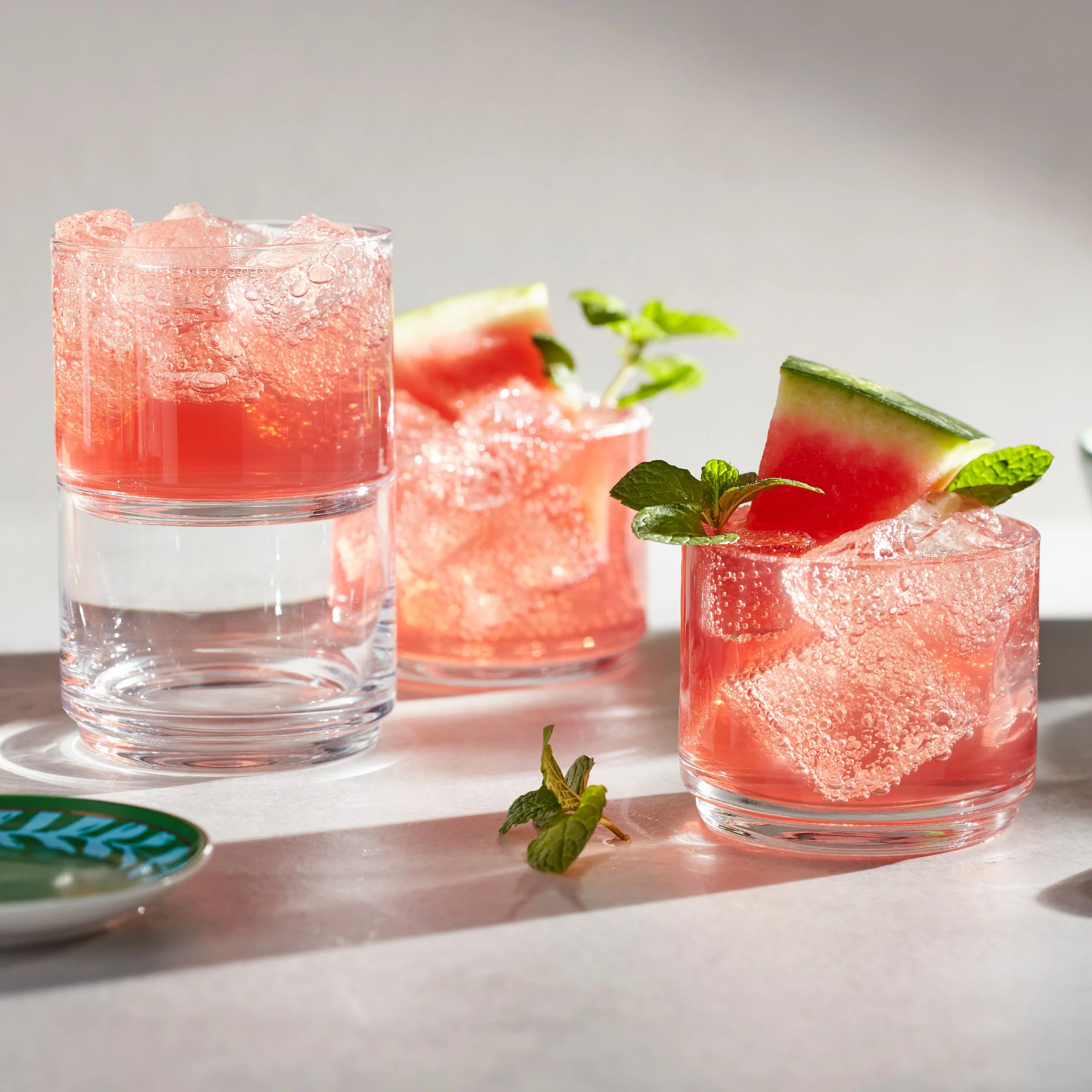 Tuscany Classics Stackable Clear Short Glasses, Set of 6 - Image 8