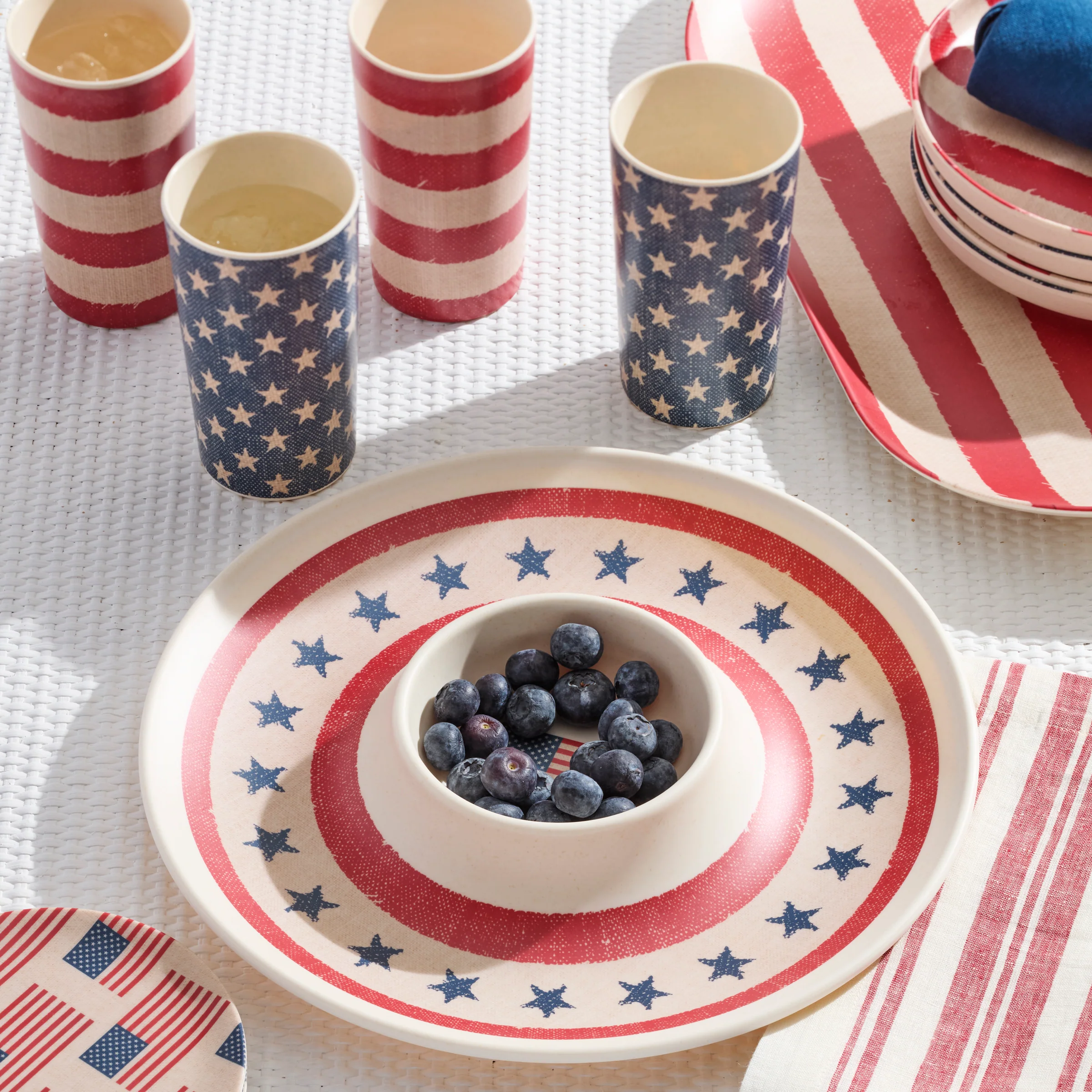 Vintage Americana Tumblers - Set Of 4 - Image 4