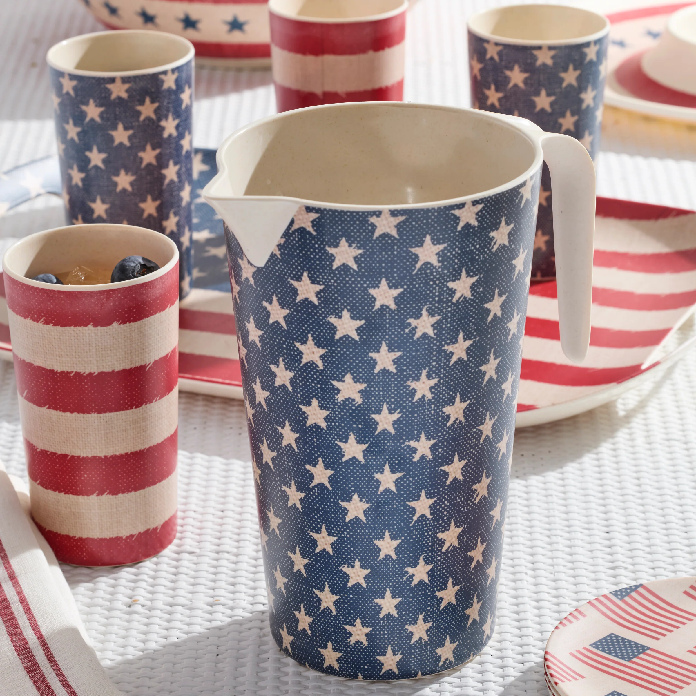 Vintage Americana Tumblers - Set Of 4 - Image 2