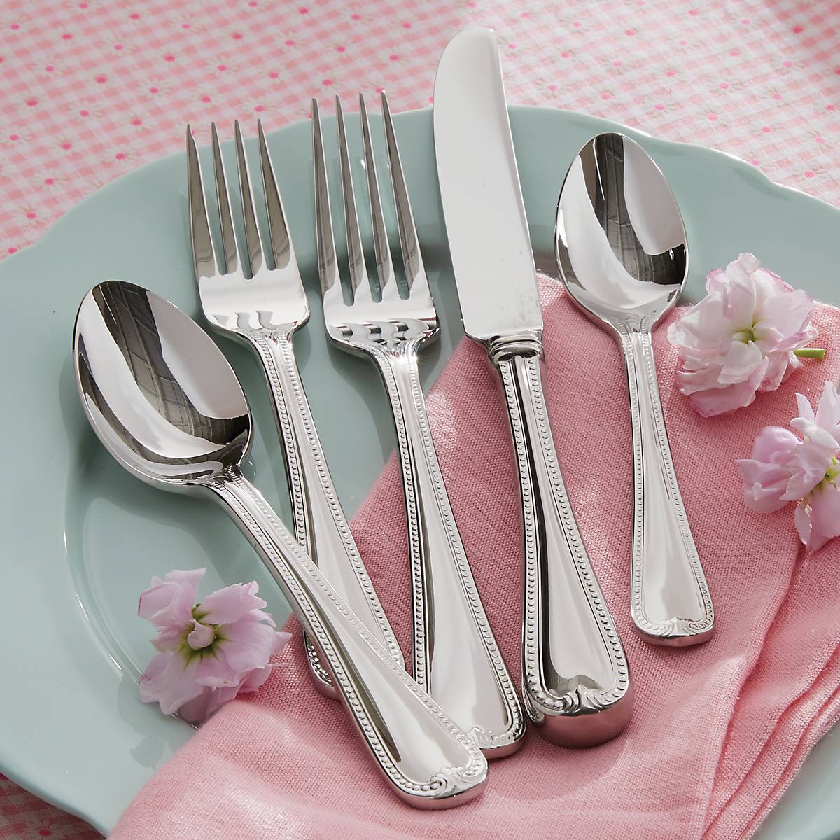 Vintage Jewel 5-Piece Place Setting - Image 3