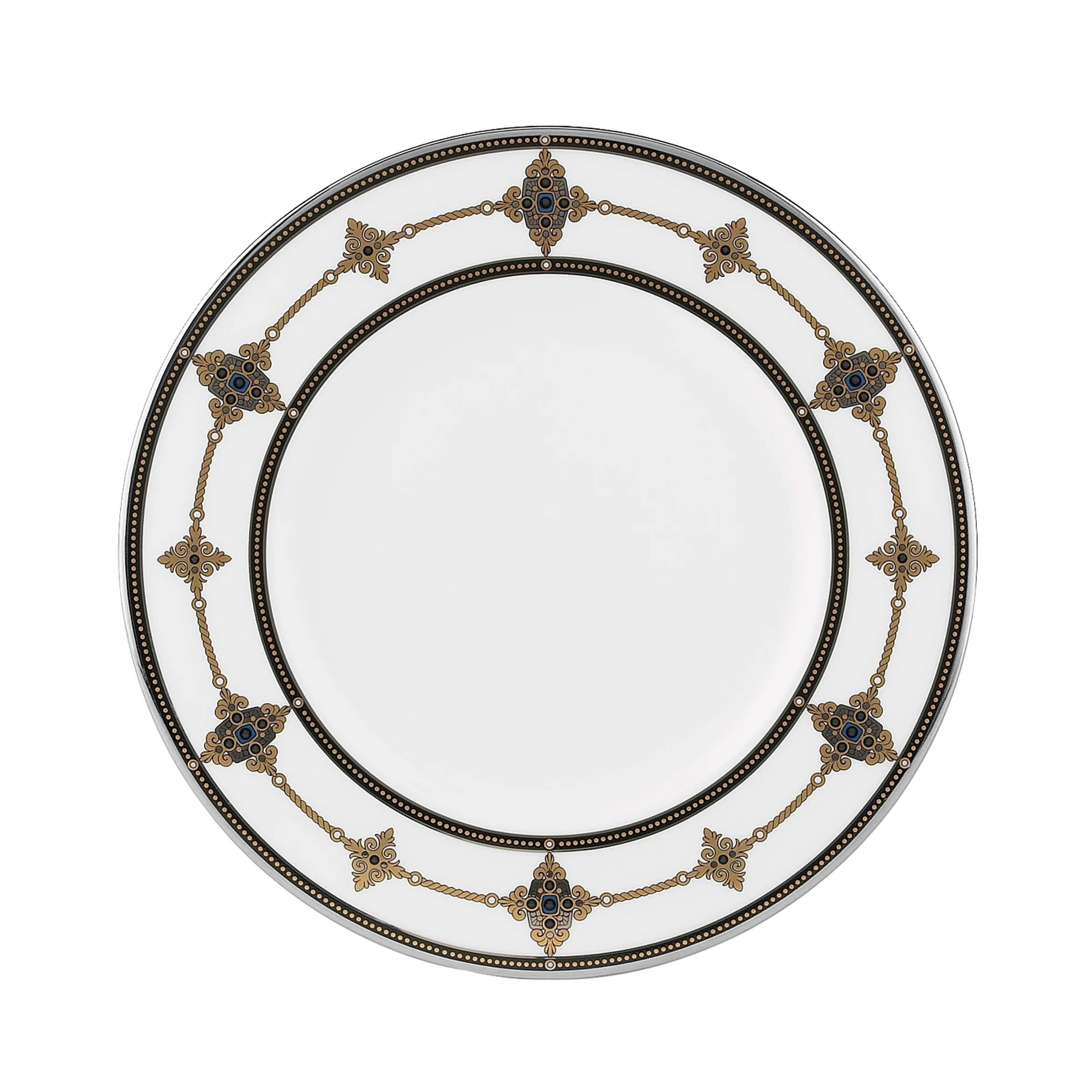 Vintage Jewel Accent Plate