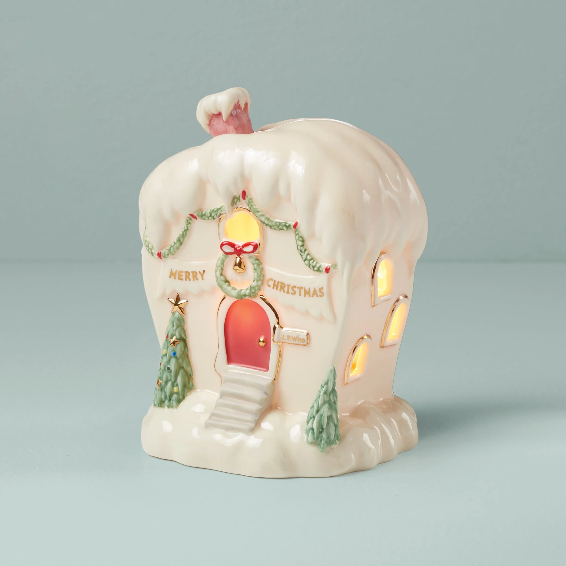 Who-Ville The House of J.P. Who Lit Figurine
