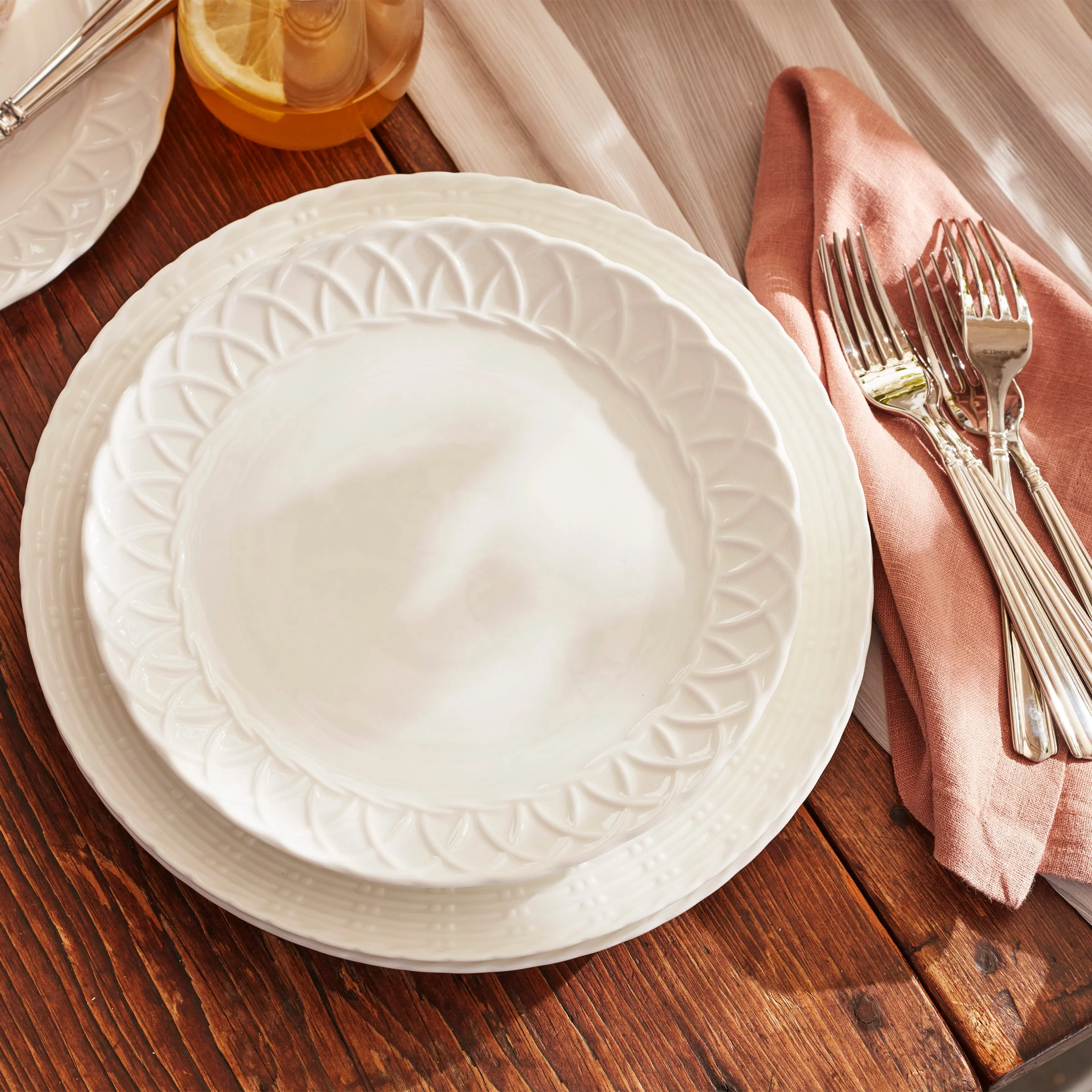 Wicker Creek Accent Plates, Set of 4 - Image 7