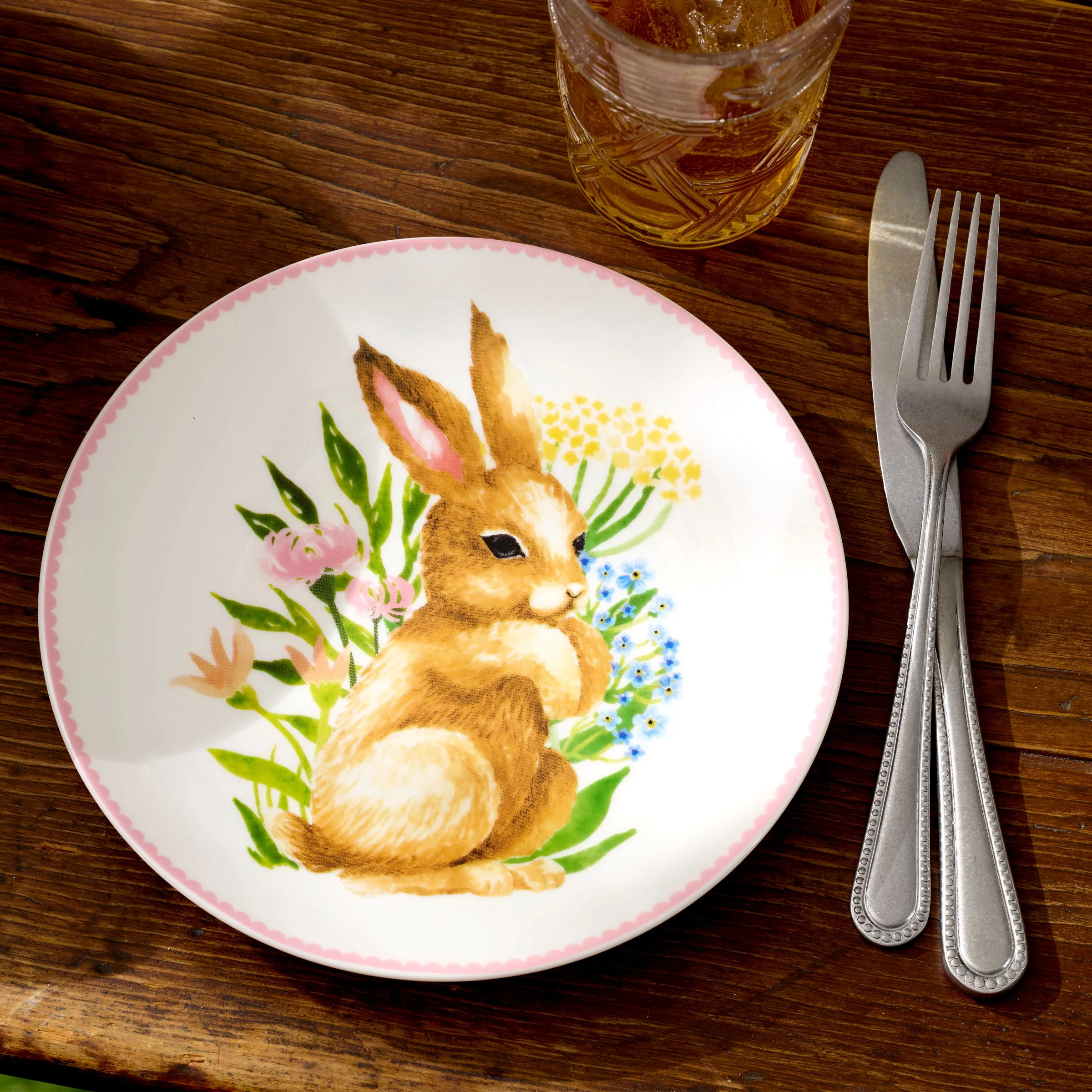 Bunny Accent Plates, Set of 4 - Image 7