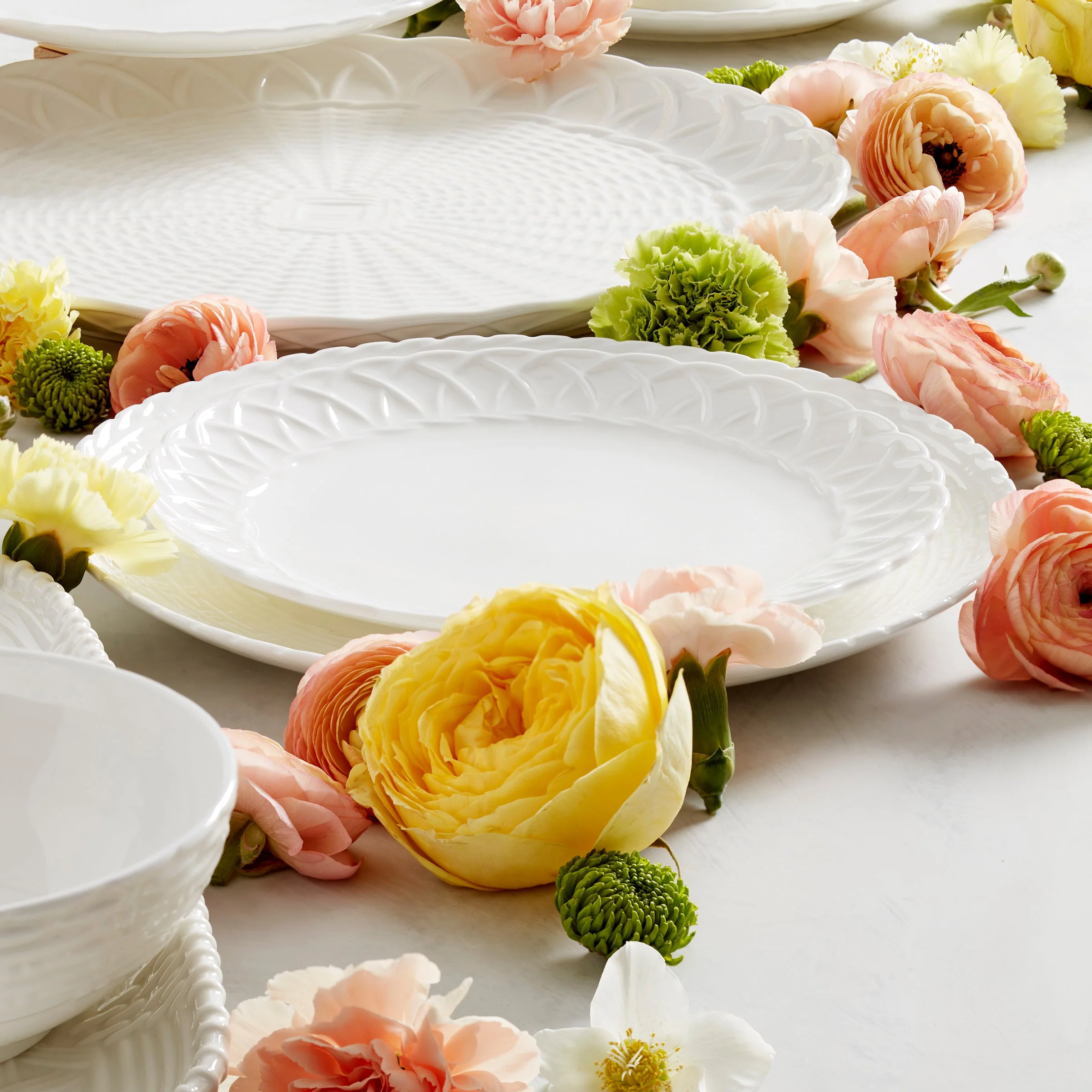 Wicker Creek Dinner Plates, Set of 4 - Image 2