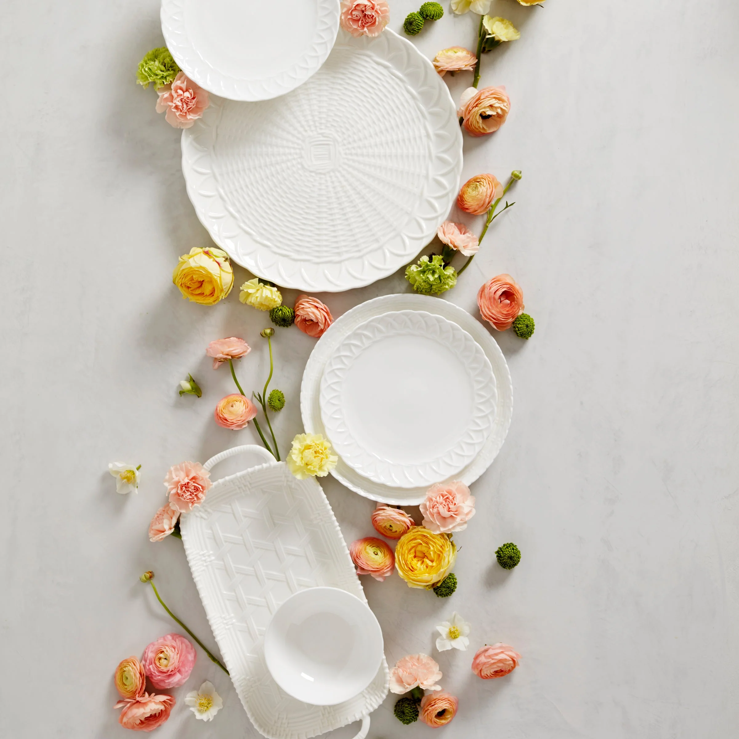 Wicker Creek Dinner Plates, Set of 4 - Image 3