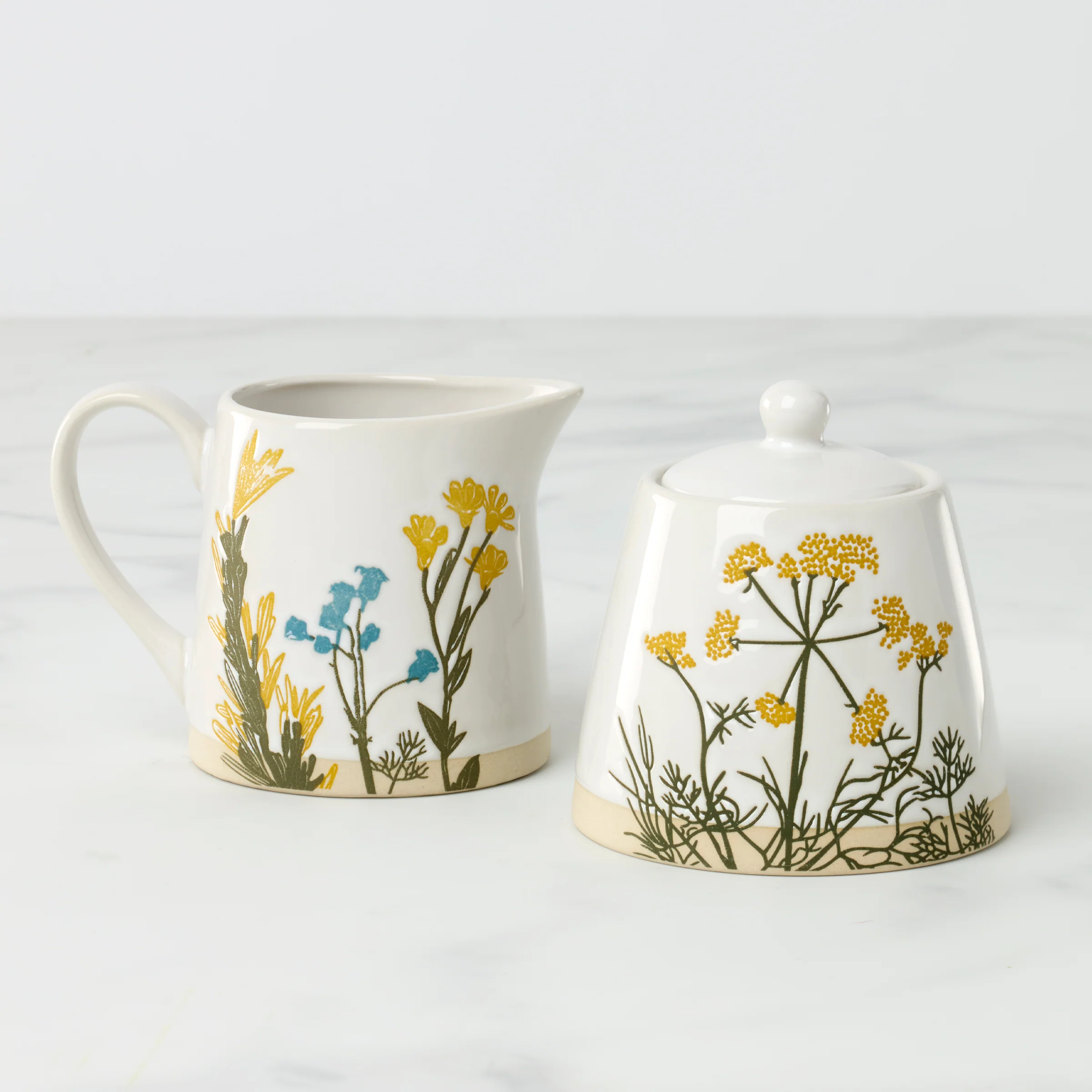 Wildflowers Sugar & Creamer Set