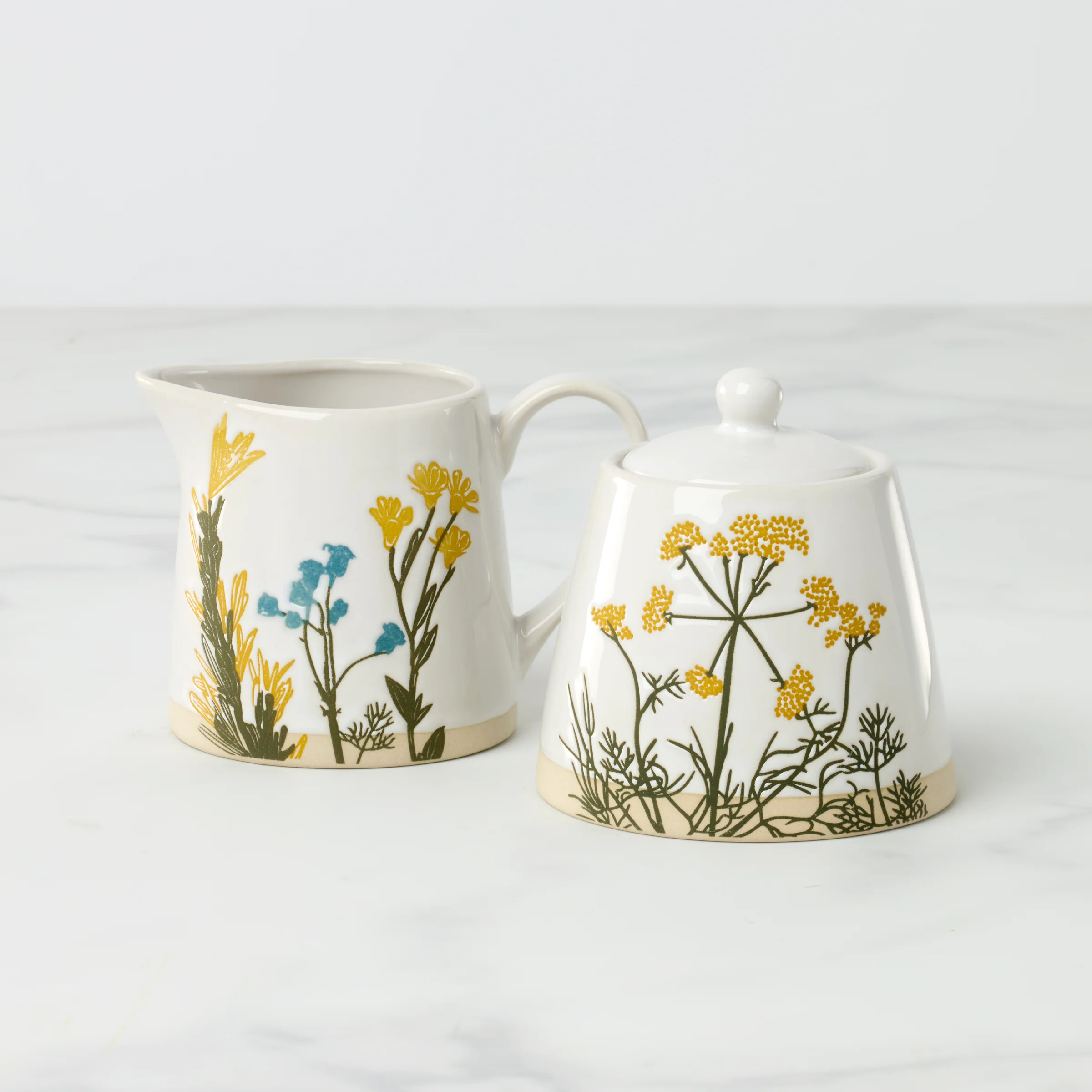 Wildflowers Sugar & Creamer Set - Image 2