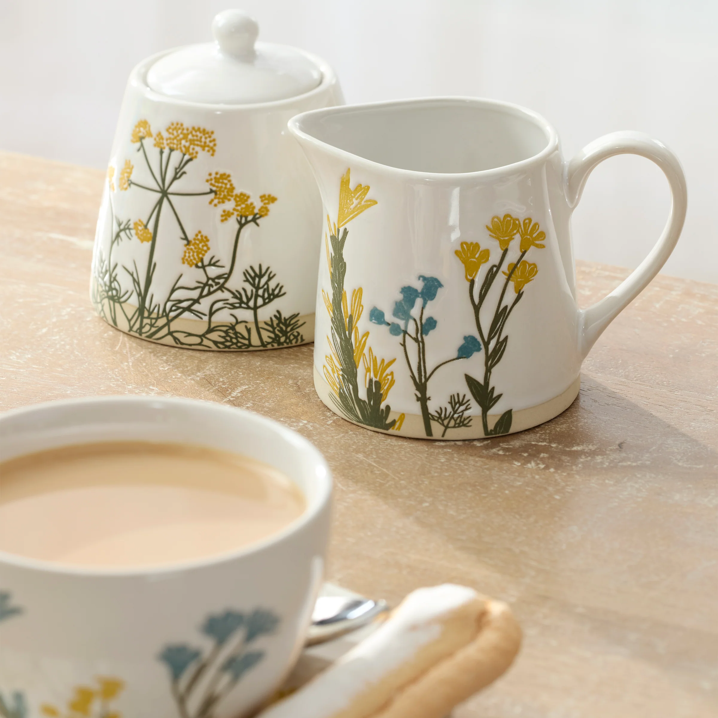 Wildflowers Sugar & Creamer Set - Image 4