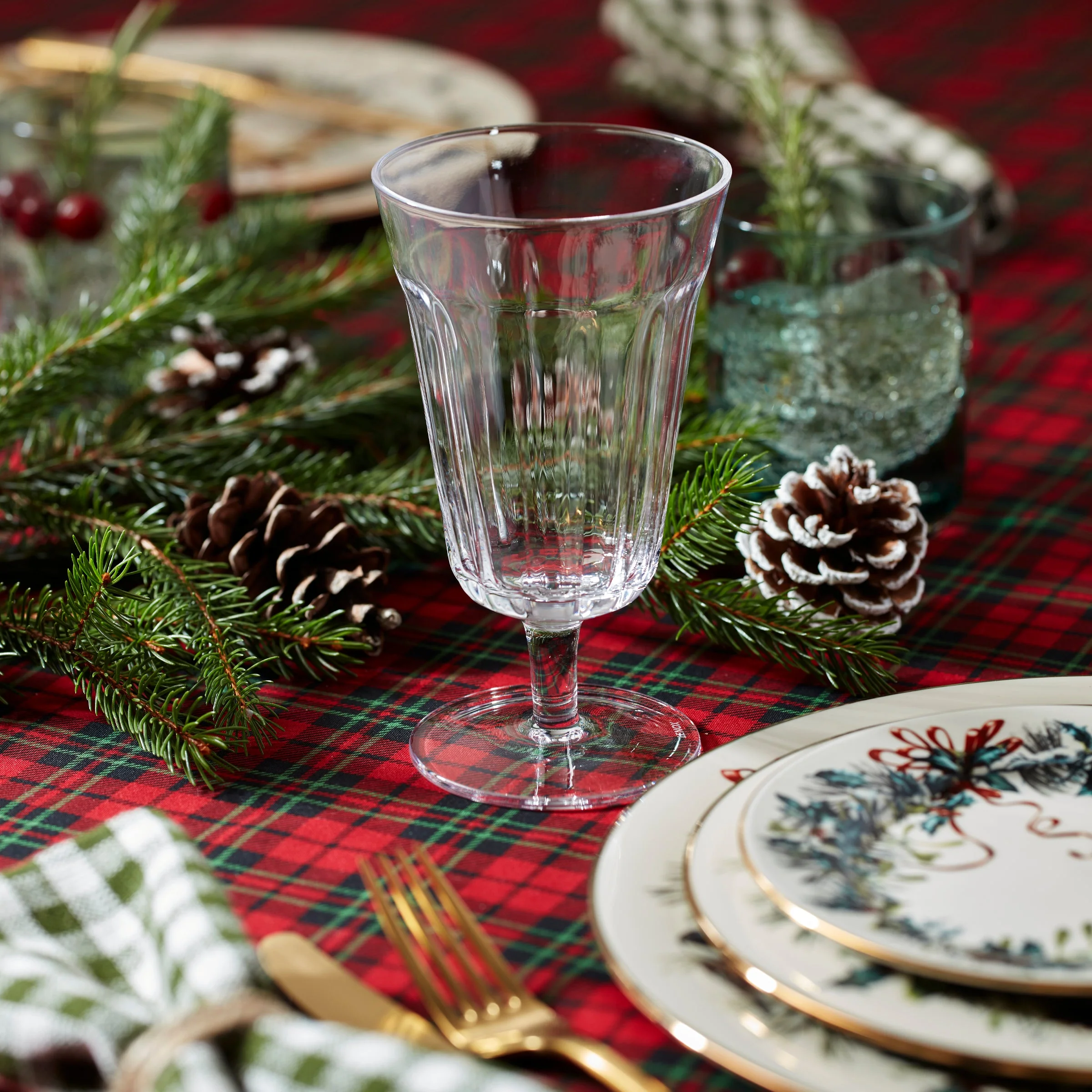 Winter Greetings 12-Piece Dinnerware Set - Image 10